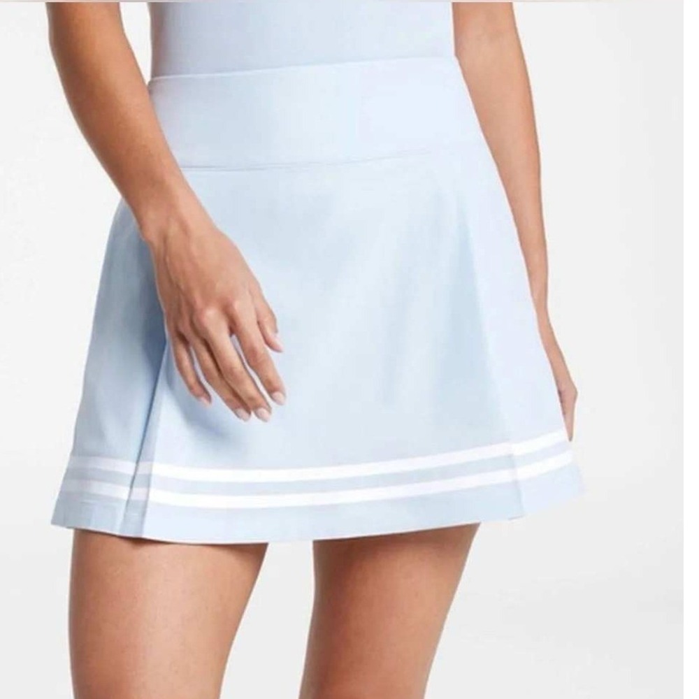 CALIA Golf TrueLight Skort Sz 12 Light Blue Tennis Preppy Athletic Coastal NWT
